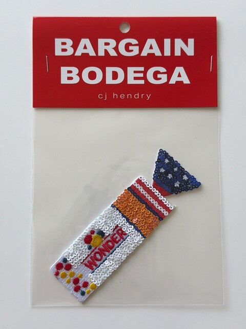 CJ Hendry — Bargain Bodega Sequin Patch - Wonder Bread, 2024