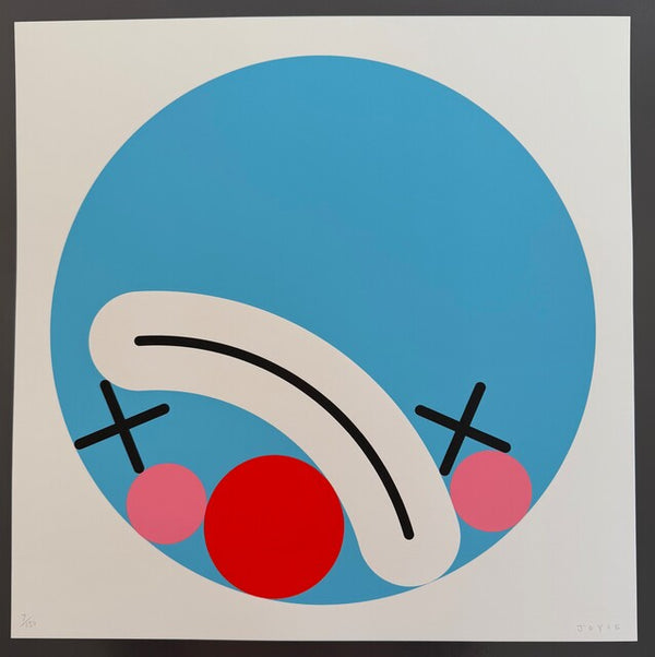 James Joyce — Here But Not There - Blue, 2018