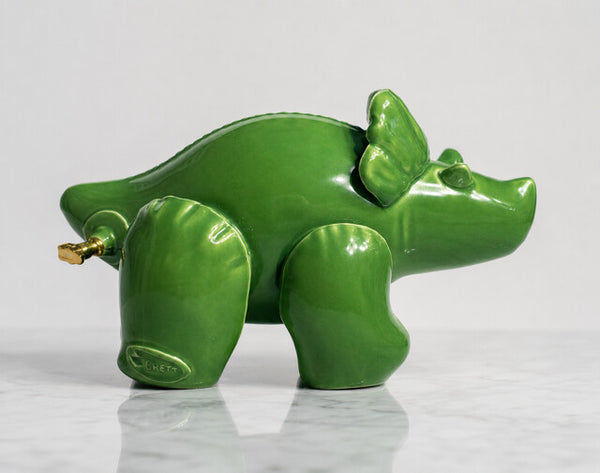 Brett Kern — Triceratops- Green, 2018