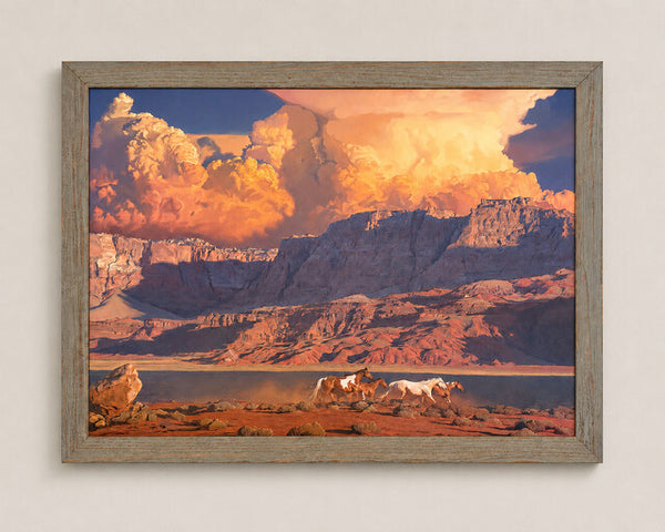 Mark Maggiori — Heartbeats - Canvas Framed, 2021