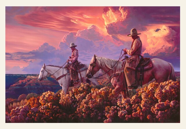Mark Maggiori — Purple Haze - XXL Canvas, 2024