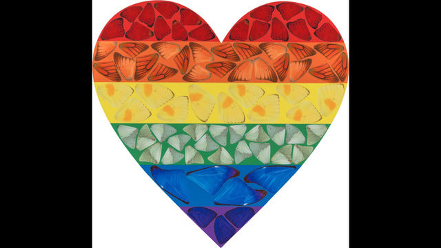 Damien Hirst — Butterfly Heart Small, 2020