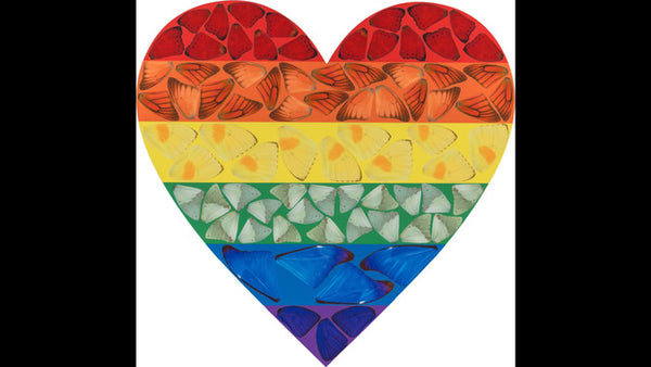 Damien Hirst — Butterfly Heart Small, 2020