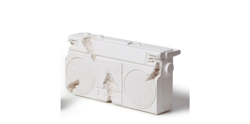 Future Relic 08 Radio FR-08 by Daniel Arsham — sculpture available at Rowang Gallery