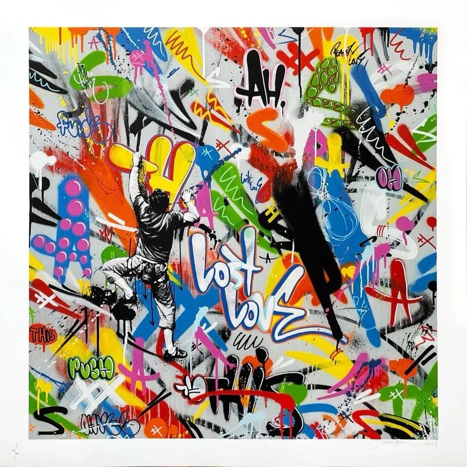 Rock Climber by Martin Whatson — fine art print available at Rowang Gallery