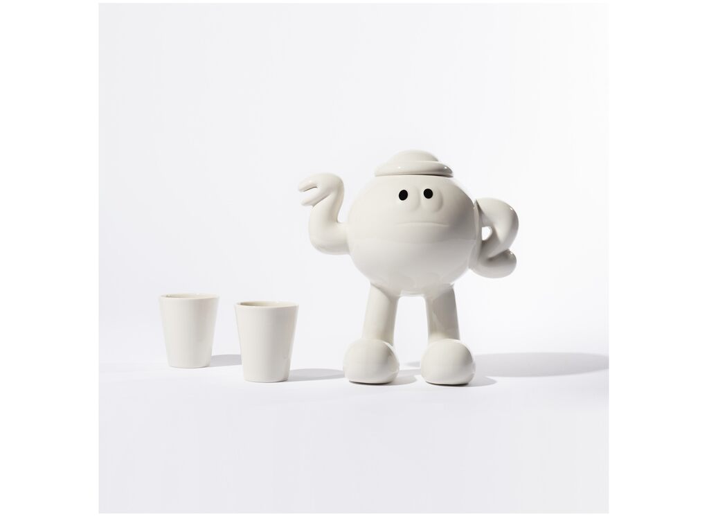 Teapot by James Jarvis — sculpture available at Rowang Gallery