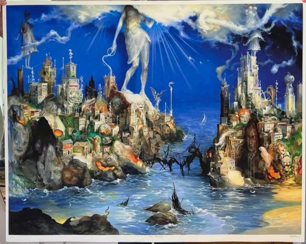 The Shanty by Esao Andrews — fine art print available at Rowang Gallery