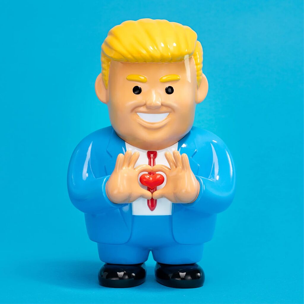 T-Love / Donald Trump by Joan Cornellà — collectible available at Rowang Gallery