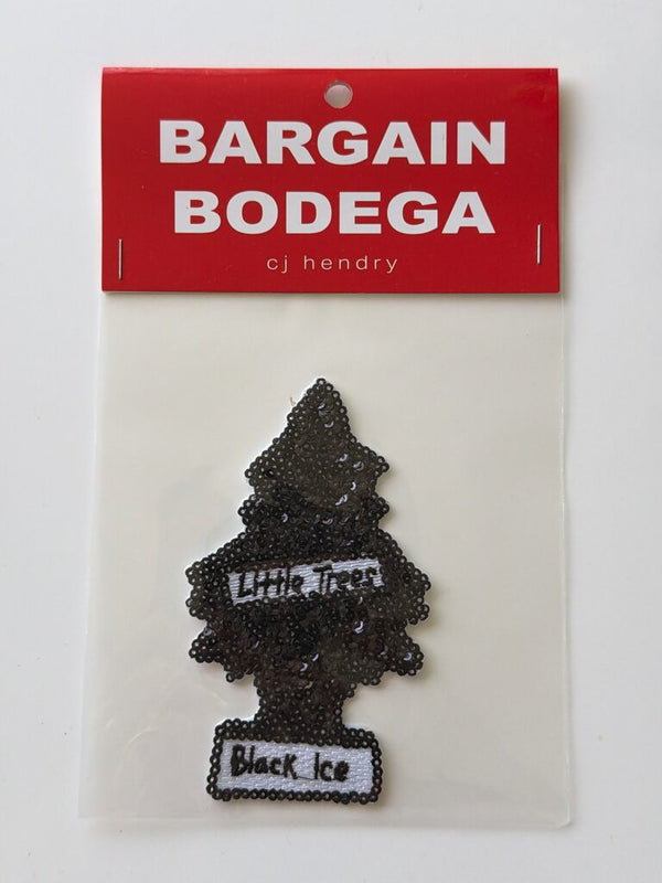Bargain Bodega Sequin Patch - Little Trees Air Freshener by CJ Hendry — collectible available at Rowang Gallery