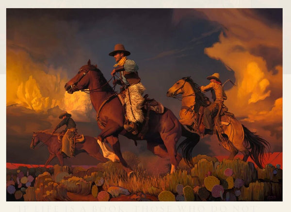 Seek And You Shall Rise by Mark Maggiori — fine art print available at Rowang Gallery