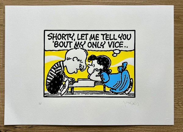 My Only Vice (Q-Tip) by Mark Drew — fine art print available at Rowang Gallery