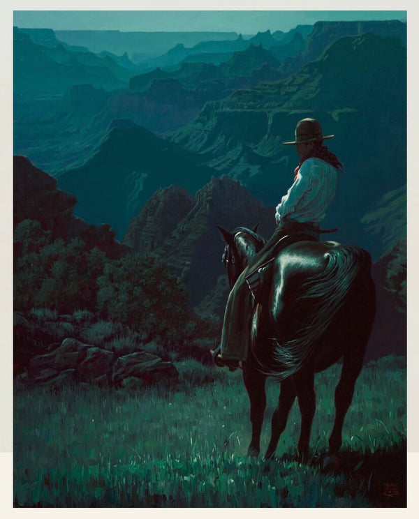 The Moon Follower by Mark Maggiori — fine art print available at Rowang Gallery