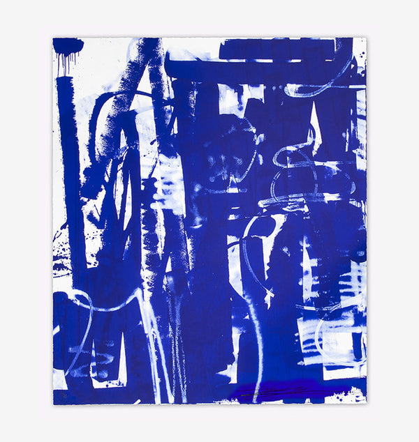 Lasting ( Blue ) by Zes — fine art print available at Rowang Gallery