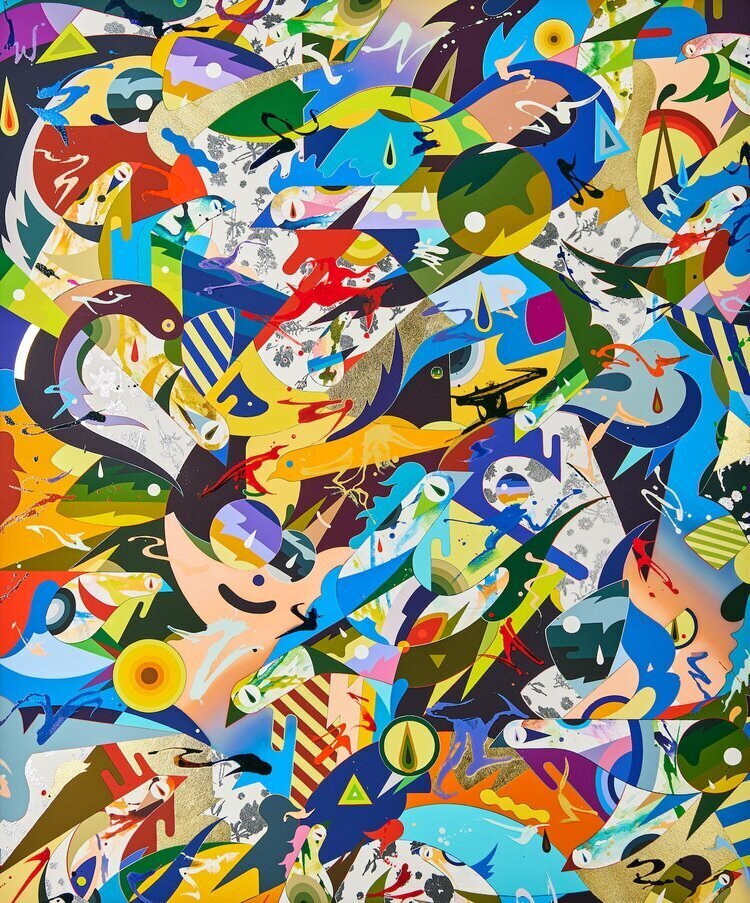 The Farm Crash by Tomokazu Matsuyama — fine art print available at Rowang Gallery