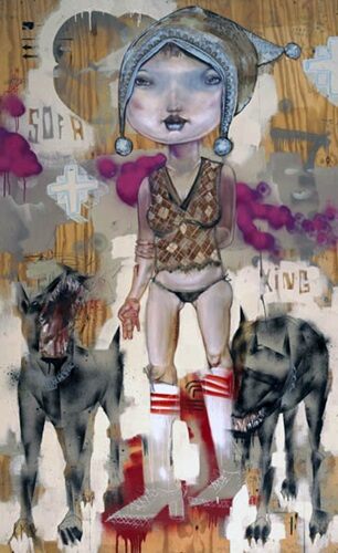 Sofa King by David Choe — fine art print available at Rowang Gallery