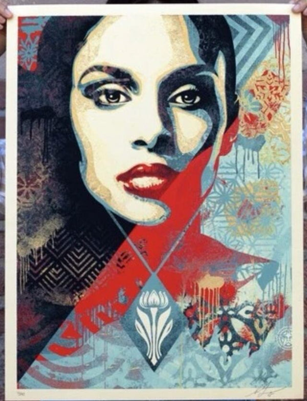 Spring Forth by Shepard Fairey — fine art print available at Rowang Gallery