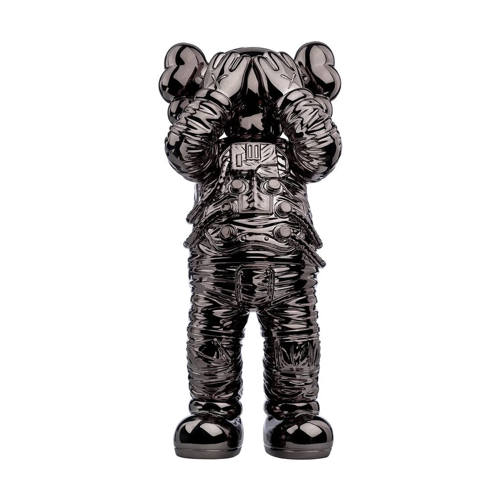 Holiday Space - Black by KAWS — sculpture available at Rowang Gallery