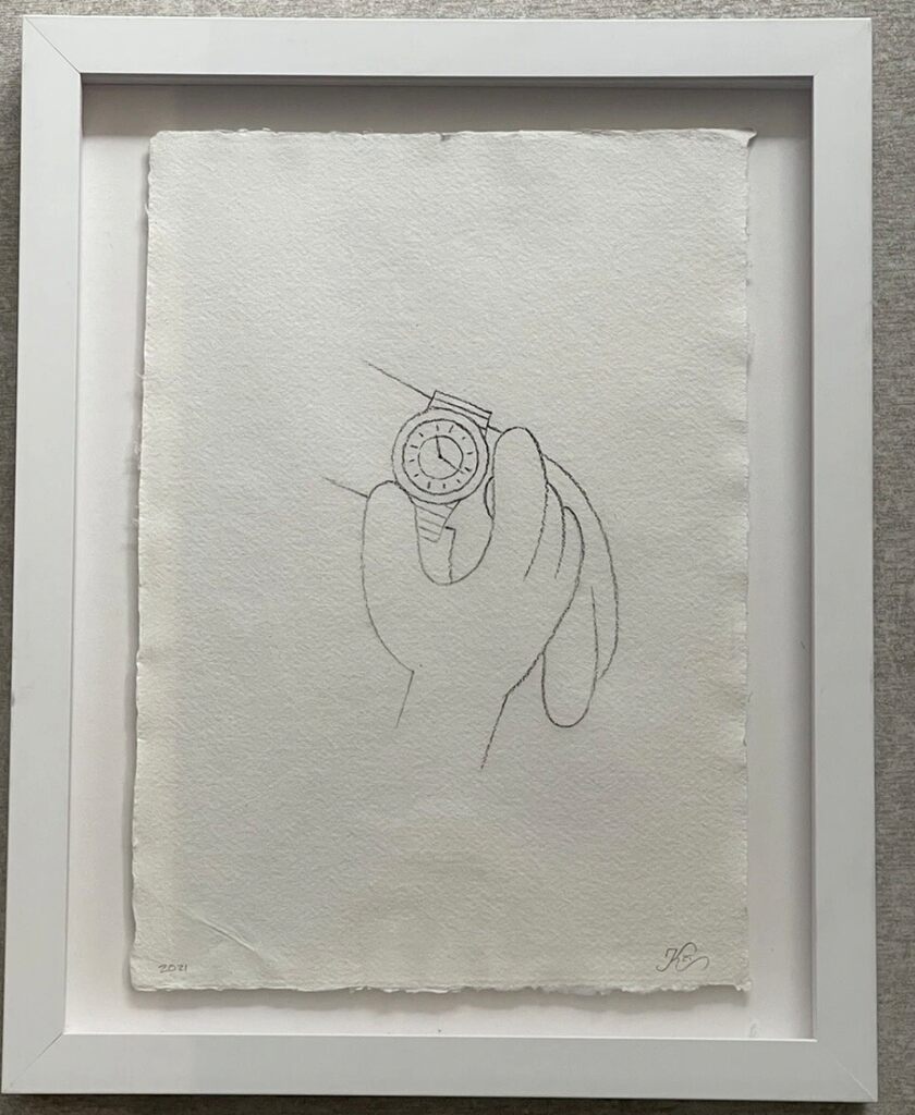Untitled Original Drawing by KAI — work on paper available at Rowang Gallery