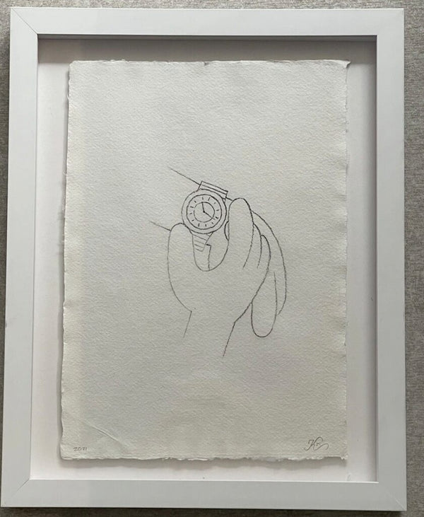 Untitled Original Drawing by KAI — work on paper available at Rowang Gallery