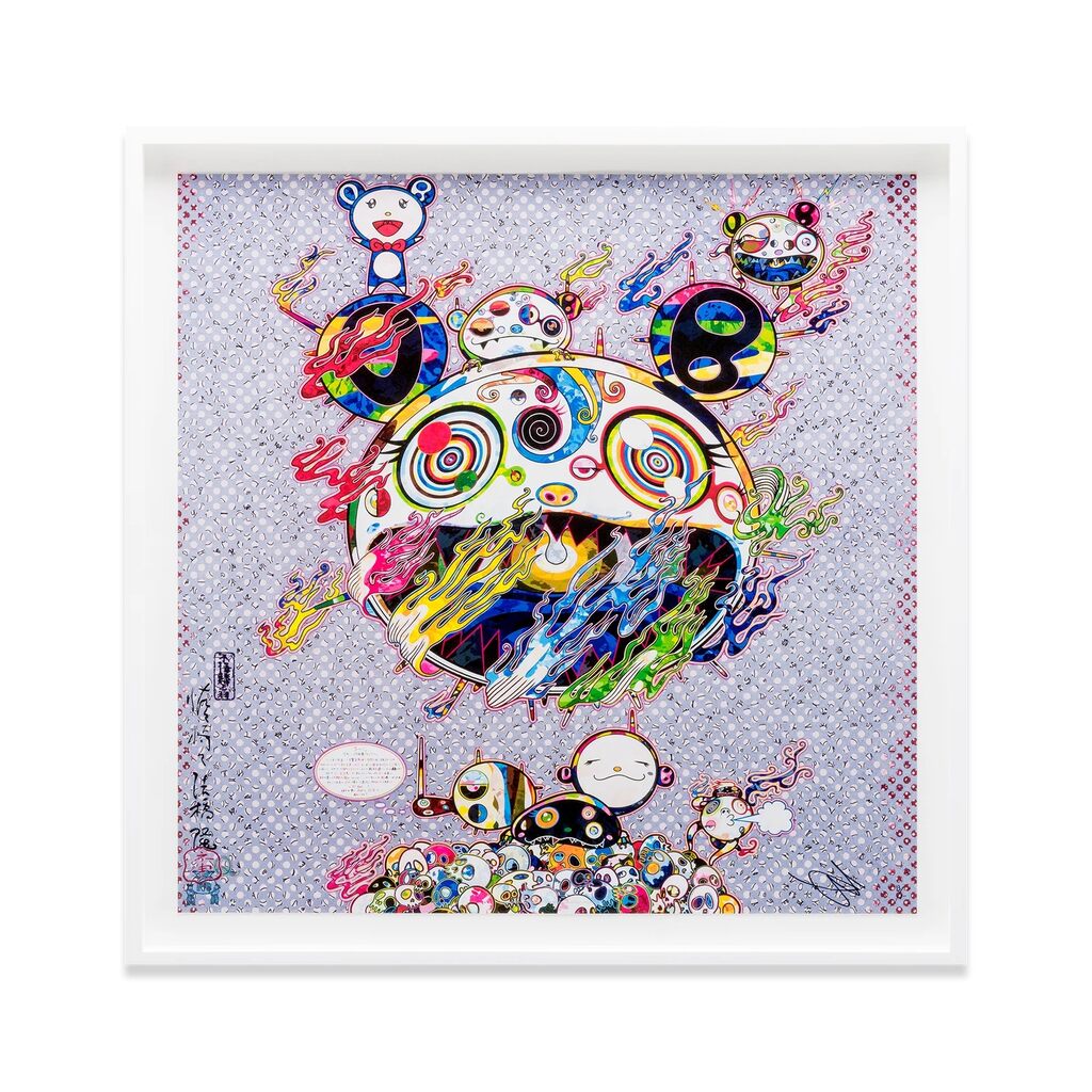 Chaos by Takashi Murakami — fine art print available at Rowang Gallery