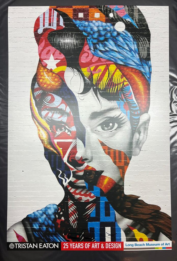 Audrey Of Mulberry by Tristan Eaton — fine art print available at Rowang Gallery