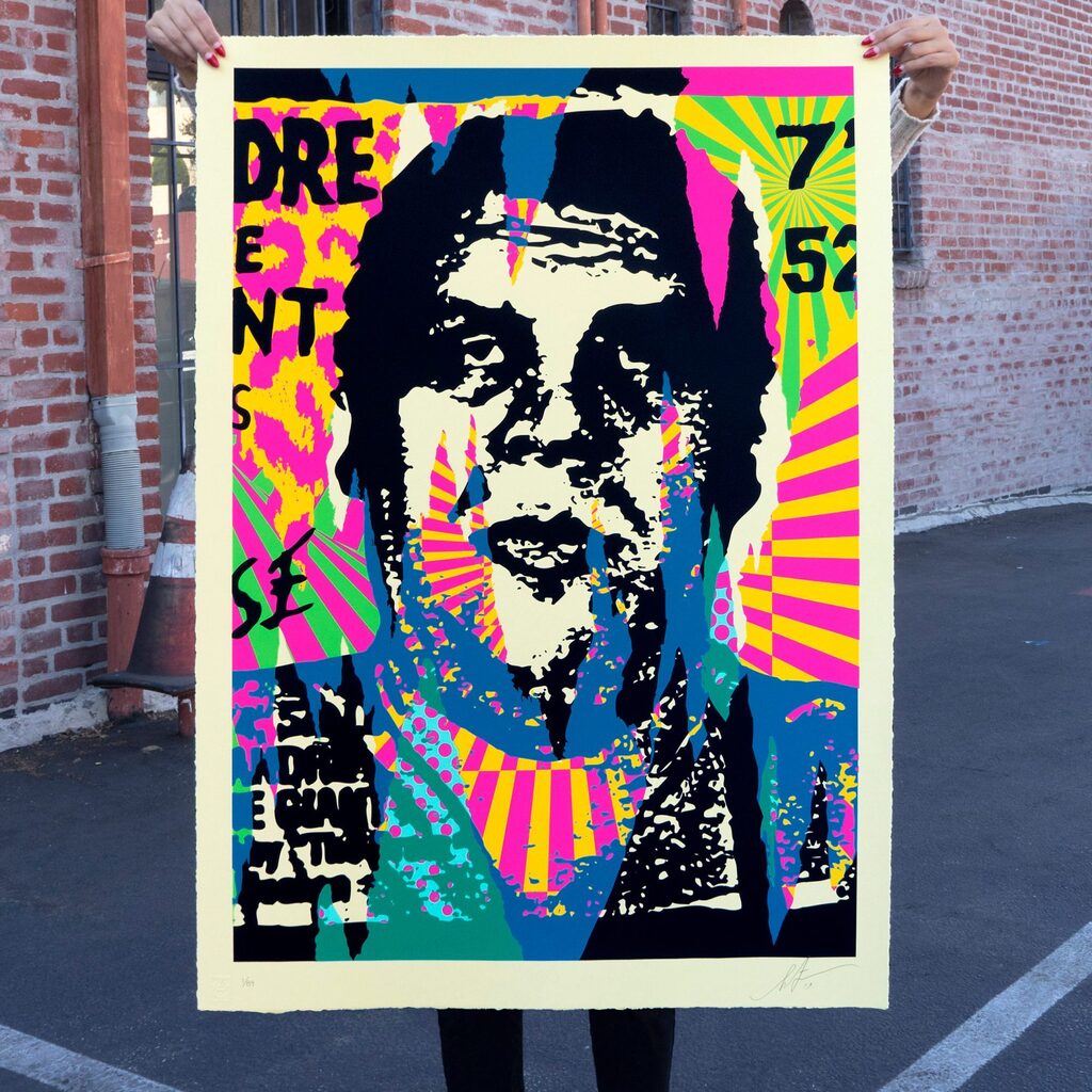 O.G. RIPS by Shepard Fairey — fine art print available at Rowang Gallery