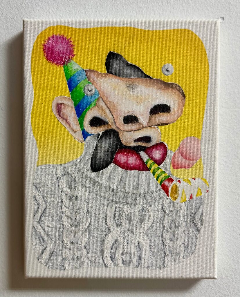Birthday Boy by Zac Yeates — painting available at Rowang Gallery