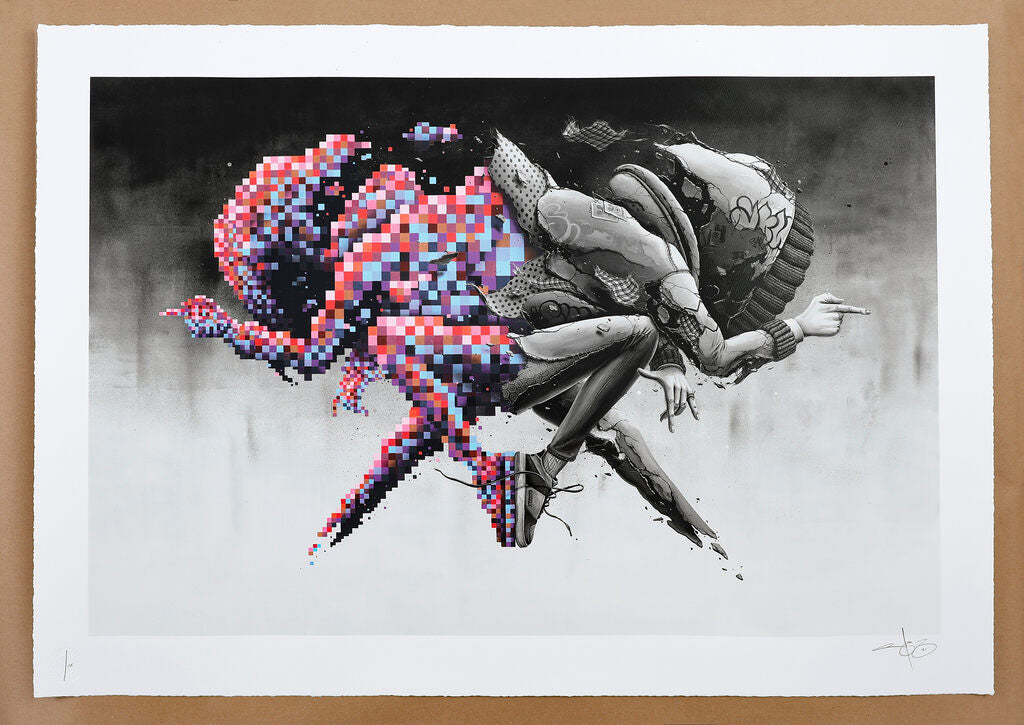 Double Trouble by Pez — fine art print available at Rowang Gallery