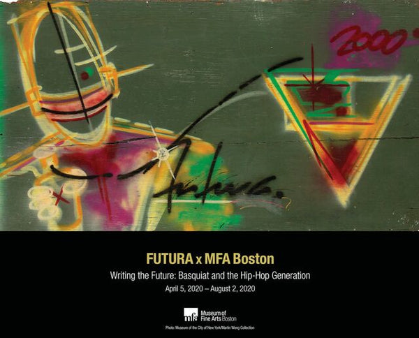 MFA Boston - Robot With Spray Can by Futura — fine art print available at Rowang Gallery