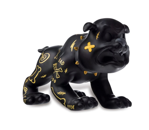Creepy Dog Black by Coté Escrivá — collectible available at Rowang Gallery