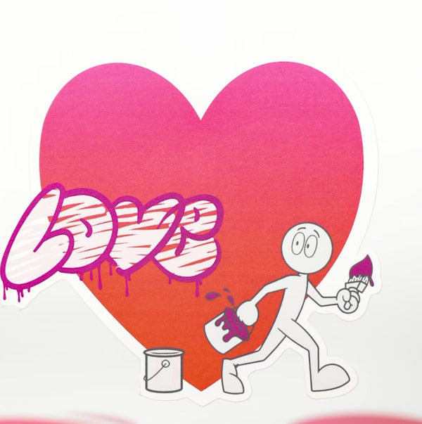 Love Letters by KAI — fine art print available at Rowang Gallery