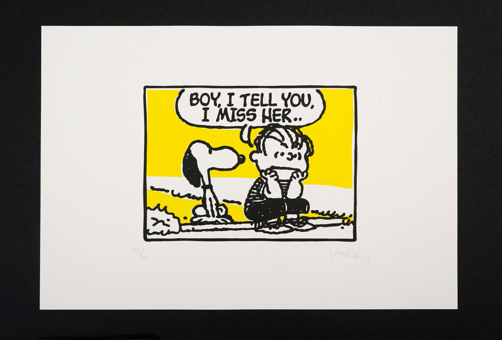 Miss Her by Mark Drew — fine art print available at Rowang Gallery