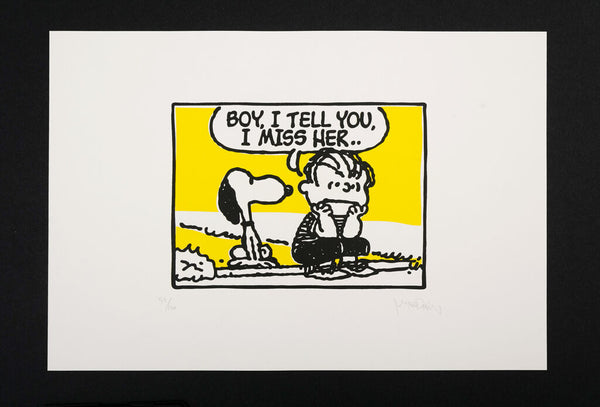 Miss Her by Mark Drew — fine art print available at Rowang Gallery
