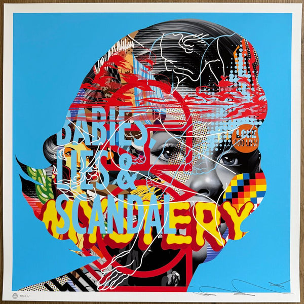 GEMMA #1584 by Tristan Eaton — fine art print available at Rowang Gallery