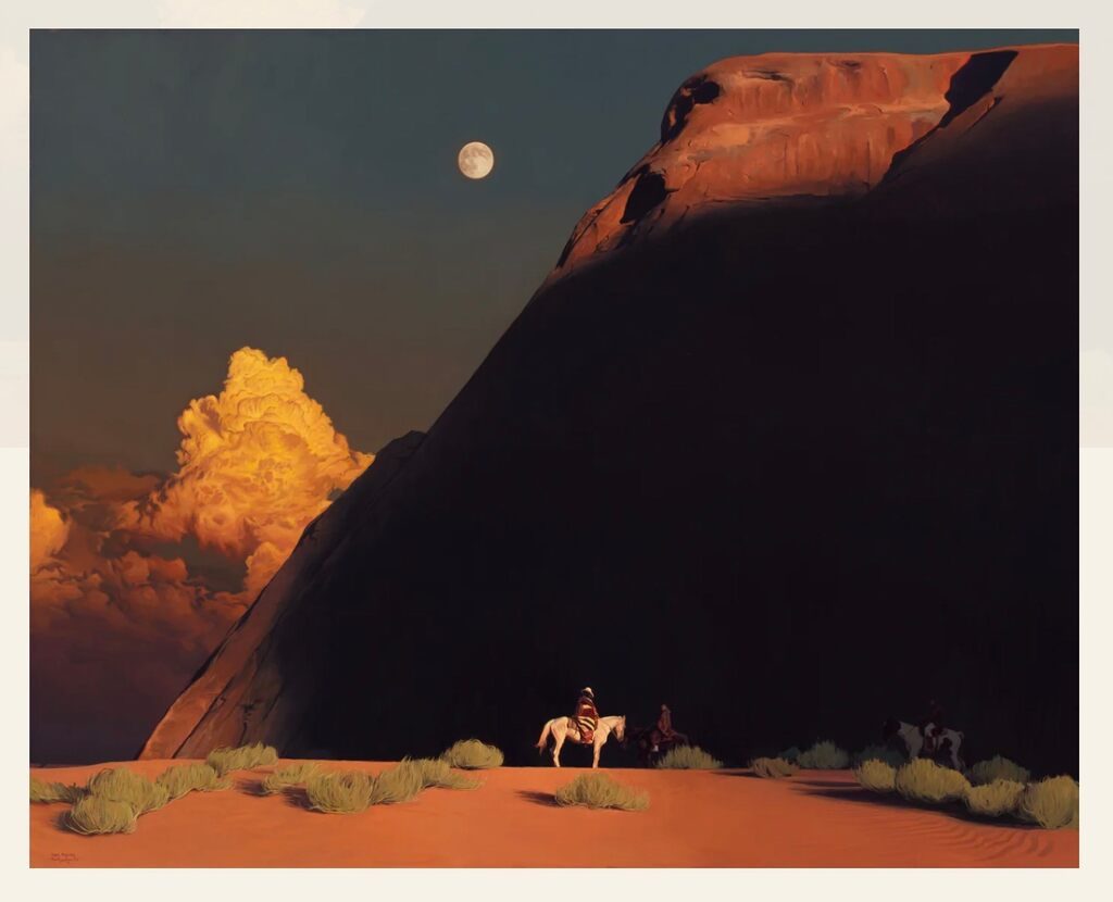 LITTLE SHEEP (DIBÉ YÁZHI) by Mark Maggiori — fine art print available at Rowang Gallery