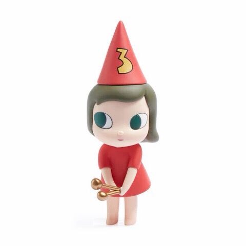 123 Drumming Girls - #3 Red Girl by Yoshitomo Nara — collectible available at Rowang Gallery