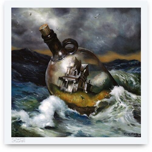 Bottle House by Esao Andrews — fine art print available at Rowang Gallery