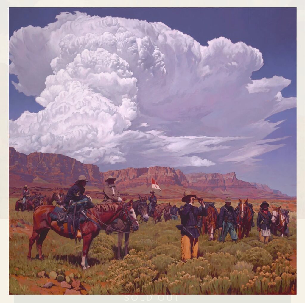 Nantan Lupan Can Wait by Mark Maggiori — fine art print available at Rowang Gallery