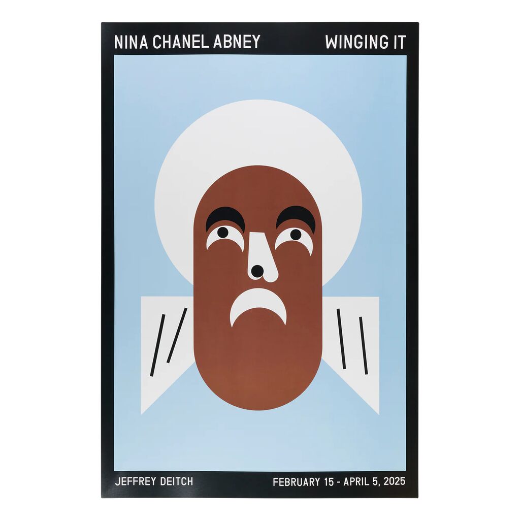 Winging It by Nina Chanel Abney — fine art print available at Rowang Gallery