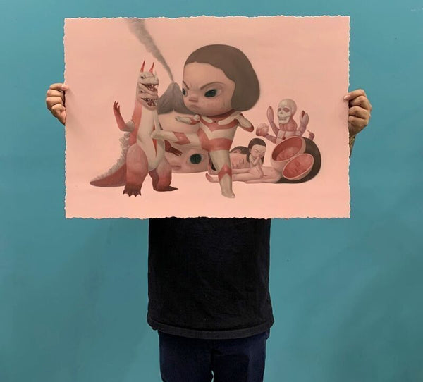 Epic Fight by Roby Dwi Antono — fine art print available at Rowang Gallery