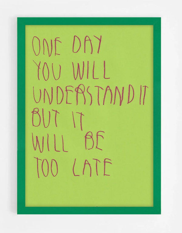 One Day You Will Understand by CB Hoyo — work on paper available at Rowang Gallery
