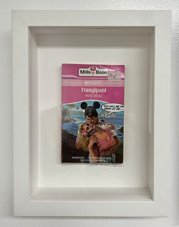 Frangipani by D*Face — painting available at Rowang Gallery