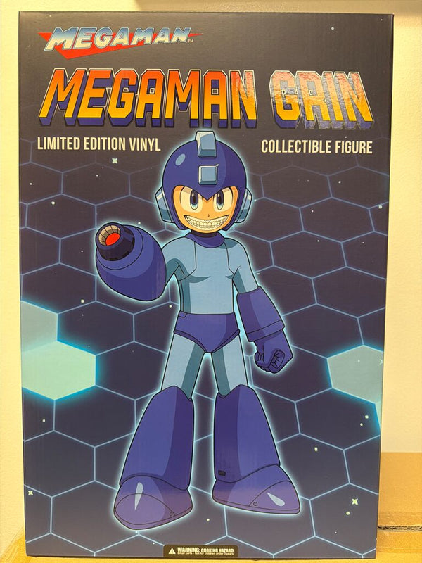 Megaman Grin by Ron English — collectible available at Rowang Gallery