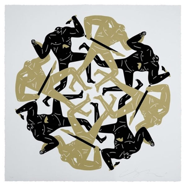 Eclipse (white) by Cleon Peterson — fine art print available at Rowang Gallery