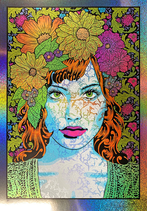 Empathy Sparkle Variant by Chuck Sperry — fine art print available at Rowang Gallery