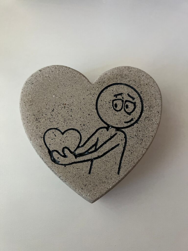 Street Hearts - Be Mine by KAI — collectible available at Rowang Gallery