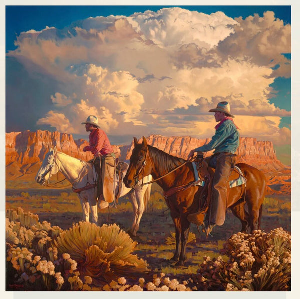 Father And Son by Mark Maggiori — fine art print available at Rowang Gallery