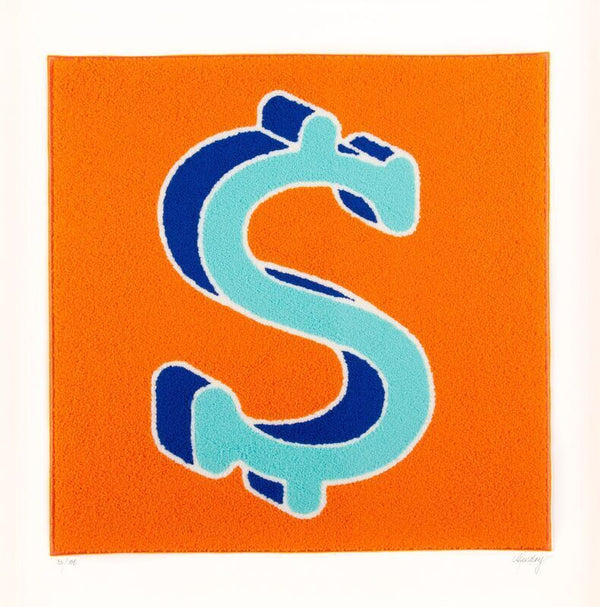 Dollarydo by CJ Hendry — textile art available at Rowang Gallery