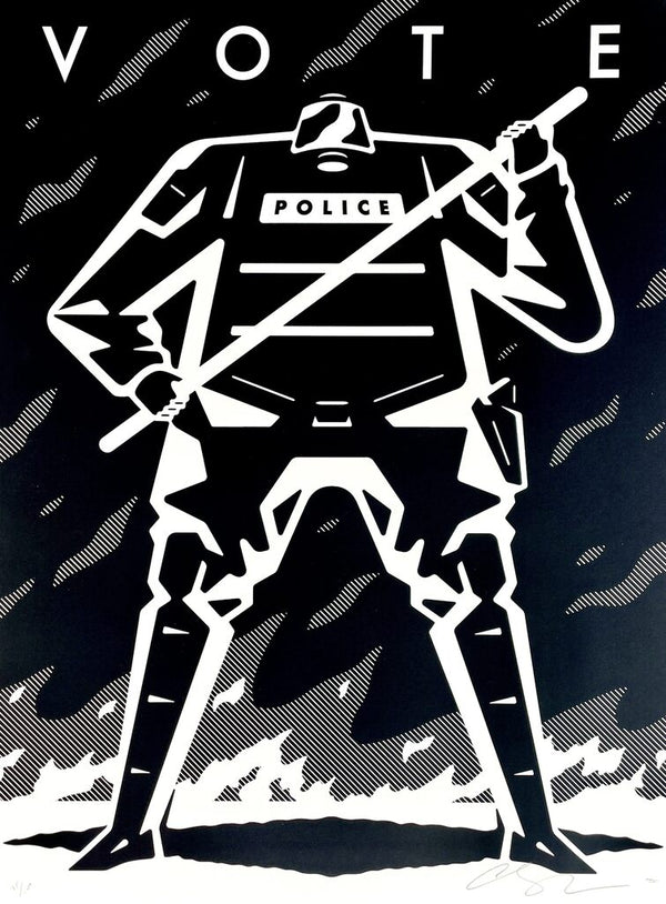 Vote II by Cleon Peterson — fine art print available at Rowang Gallery