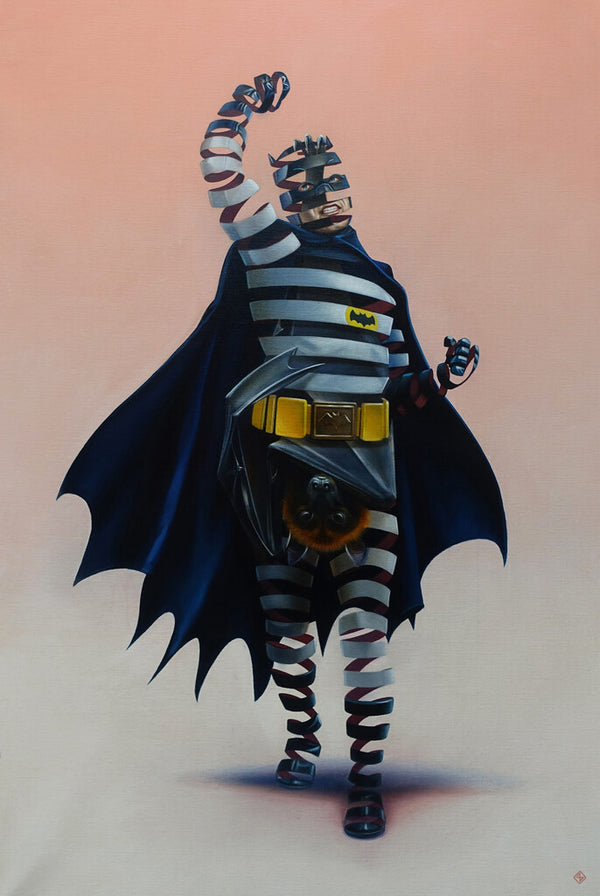 Batman by Super A — fine art print available at Rowang Gallery